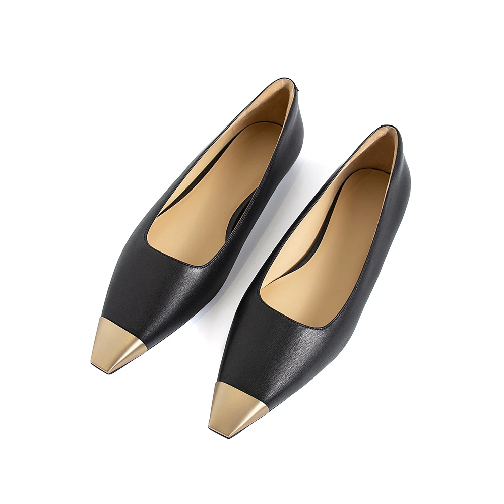 蚕贵妃/“小野猫”女士平底气质优雅休闲鞋/S9355