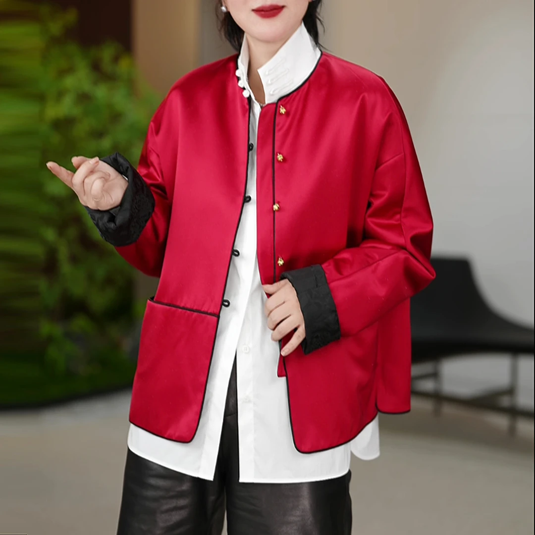 蚕贵妃/“家有喜事”宽松气质宽松新年战袍/207663