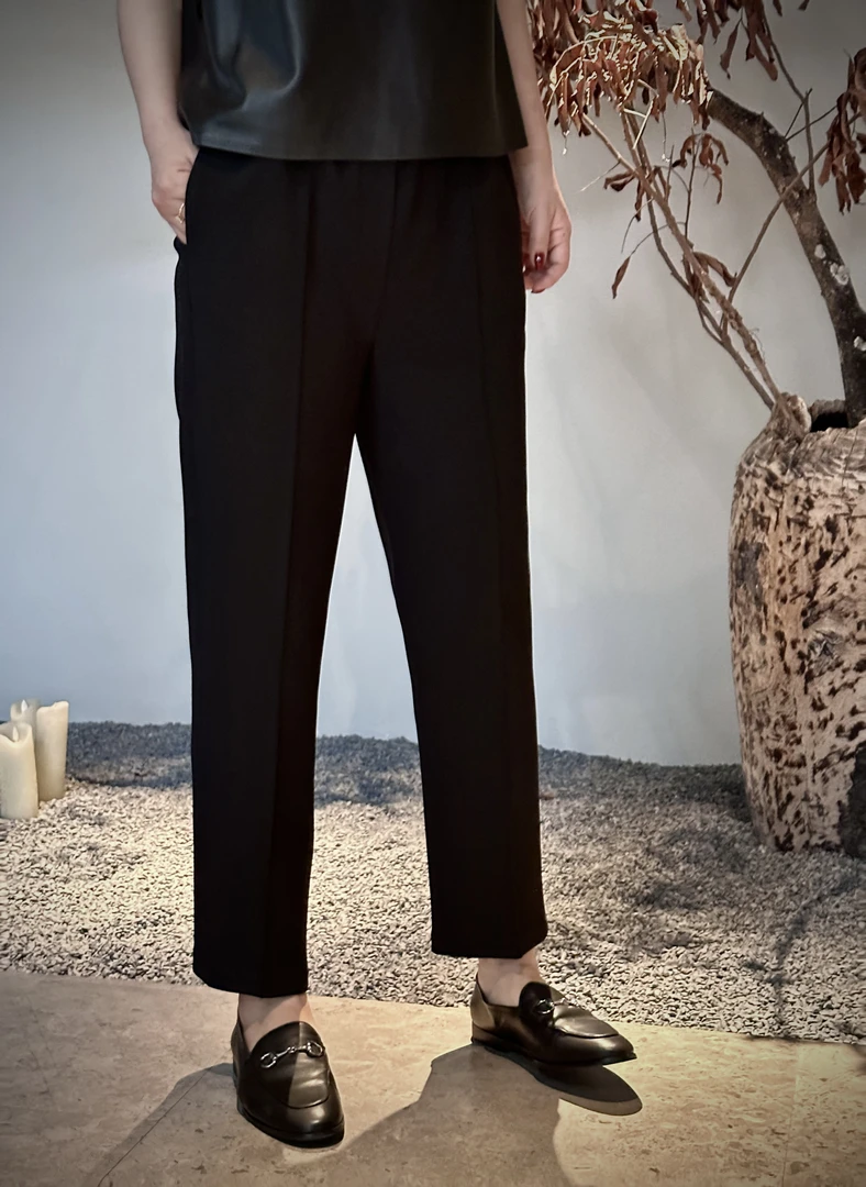 蚕贵妃/“糖果”显瘦气质百搭早春休闲裤/82529