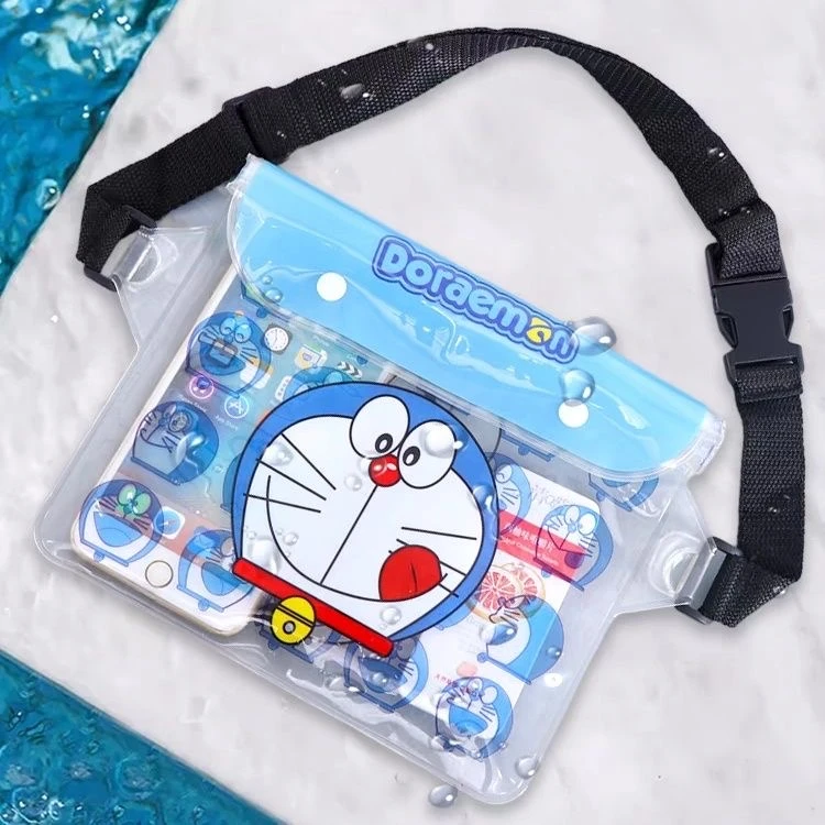 卡通防水包漂流全封闭防水手机袋斜挎防水袋装手机透明防水包潜水