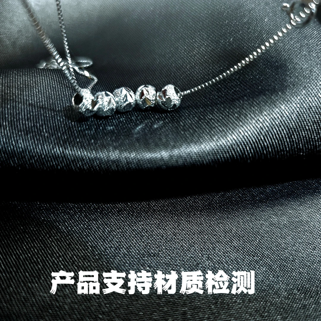 坠链均足银 999足银五福临门款项链 时尚百搭精致小众简约