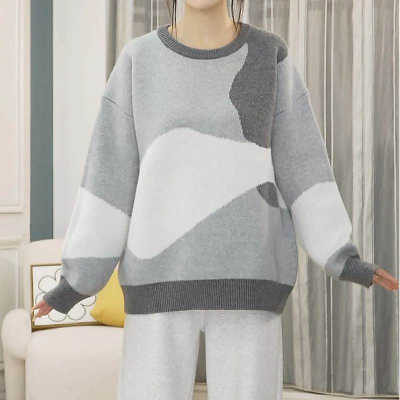 孕妇装毛衣2024年新品秋冬季慵懒风时尚百搭减龄别致针织衫潮