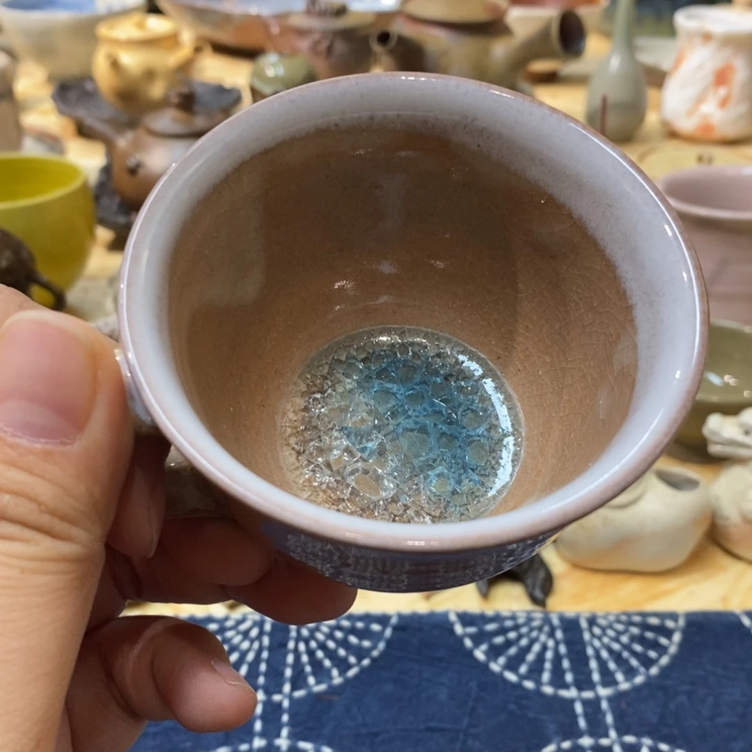 柴烧侘寂粗陶茶具