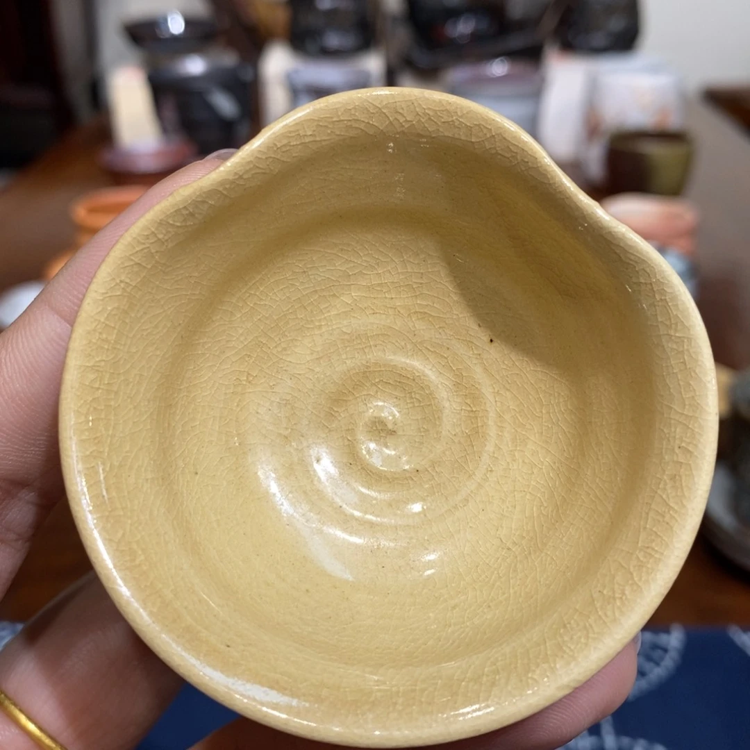 柴烧侘寂粗陶茶具