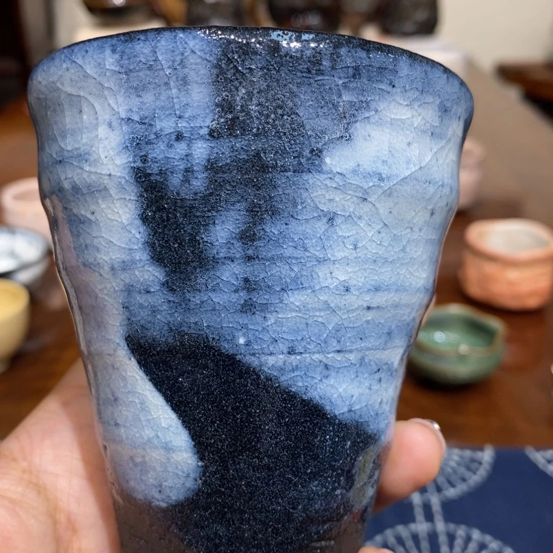 柴烧侘寂粗陶茶具