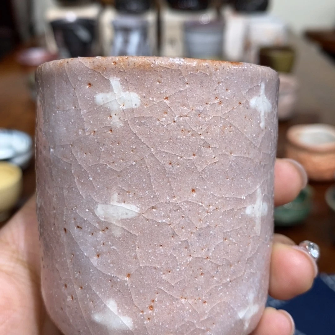 柴烧侘寂粗陶茶具