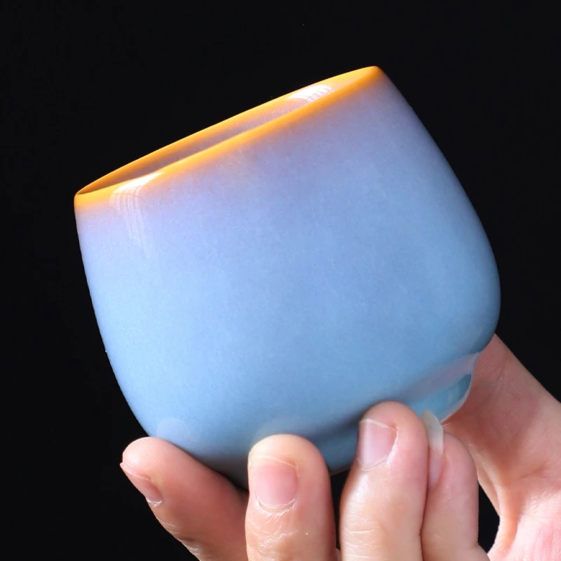 【西泠上新】古韵龙蛋杯中式高档主人杯品茗杯HF