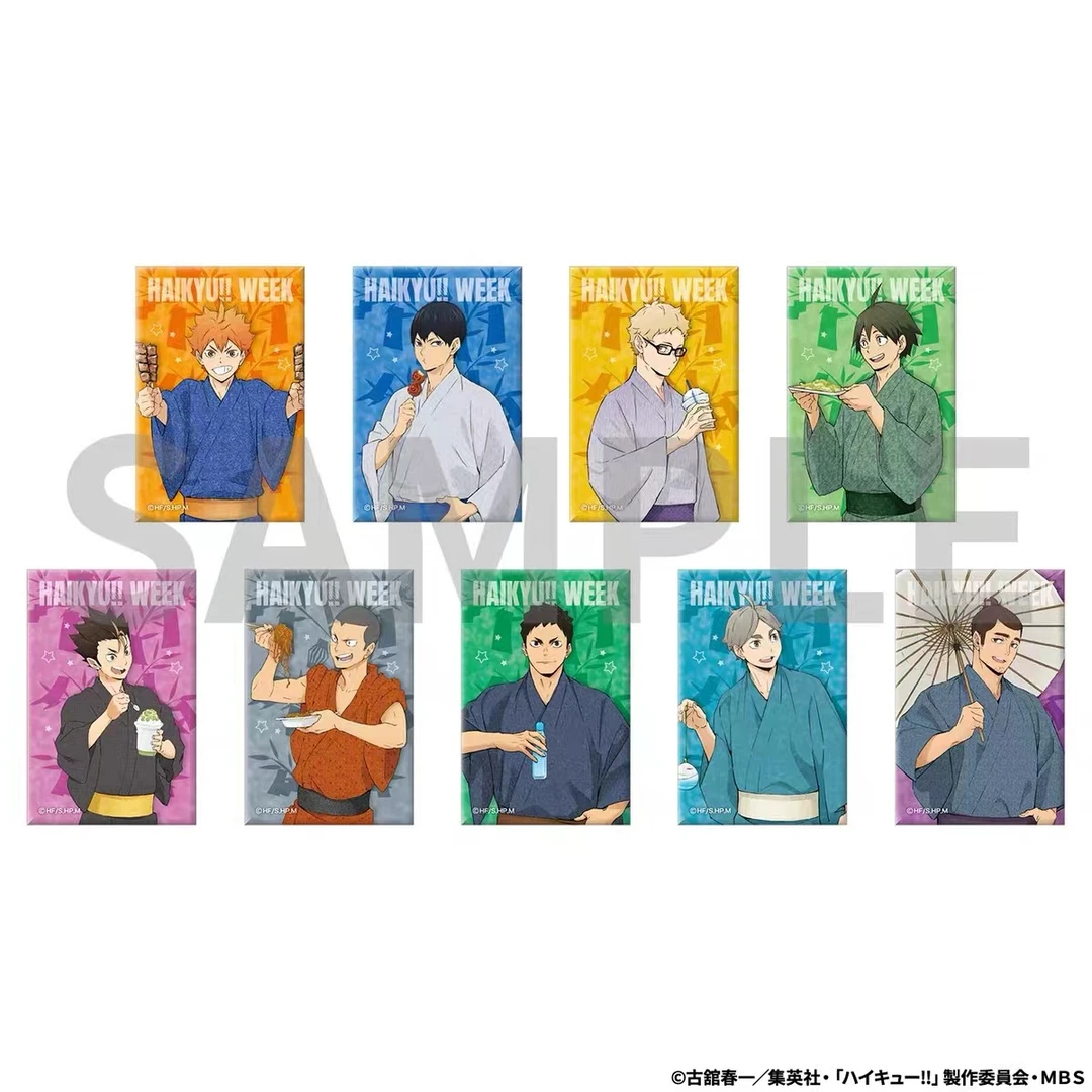 {日谷国现｝【拆盒】排球少年仙台展会 夏日祭冰箱贴A款 盲盒