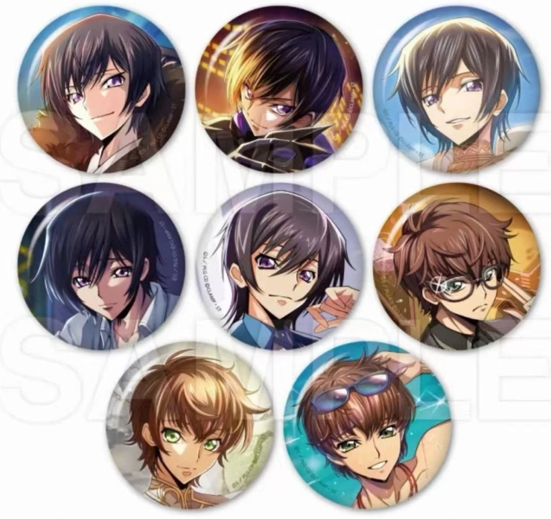 {日谷国现｝【拆盒混】反叛的鲁鲁修 迷失系列 夏日 吧唧 徽章盲盒