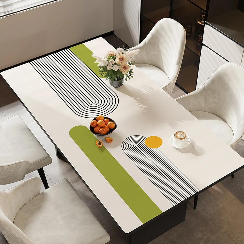 宝仕道防尘电视柜垫餐桌桌布鞋柜垫桌垫防油防烫免洗保护垫子1175