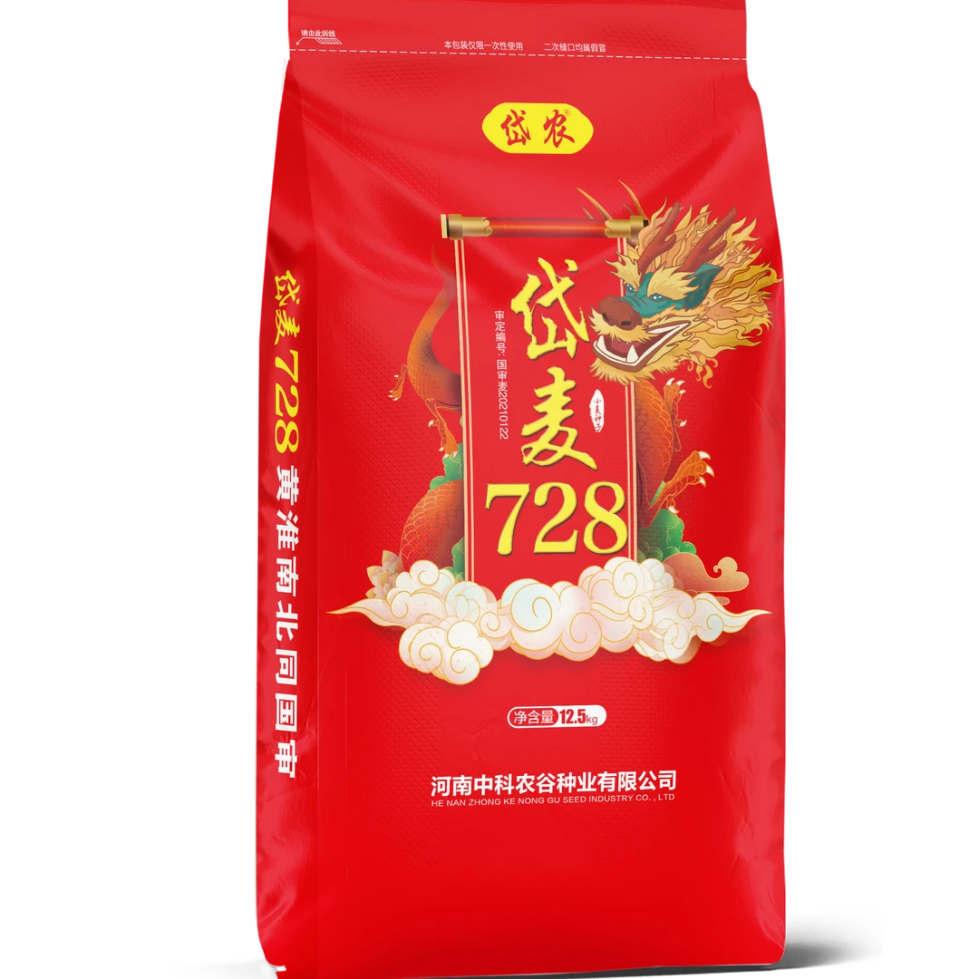 双国审超高产小麦种子岱麦728