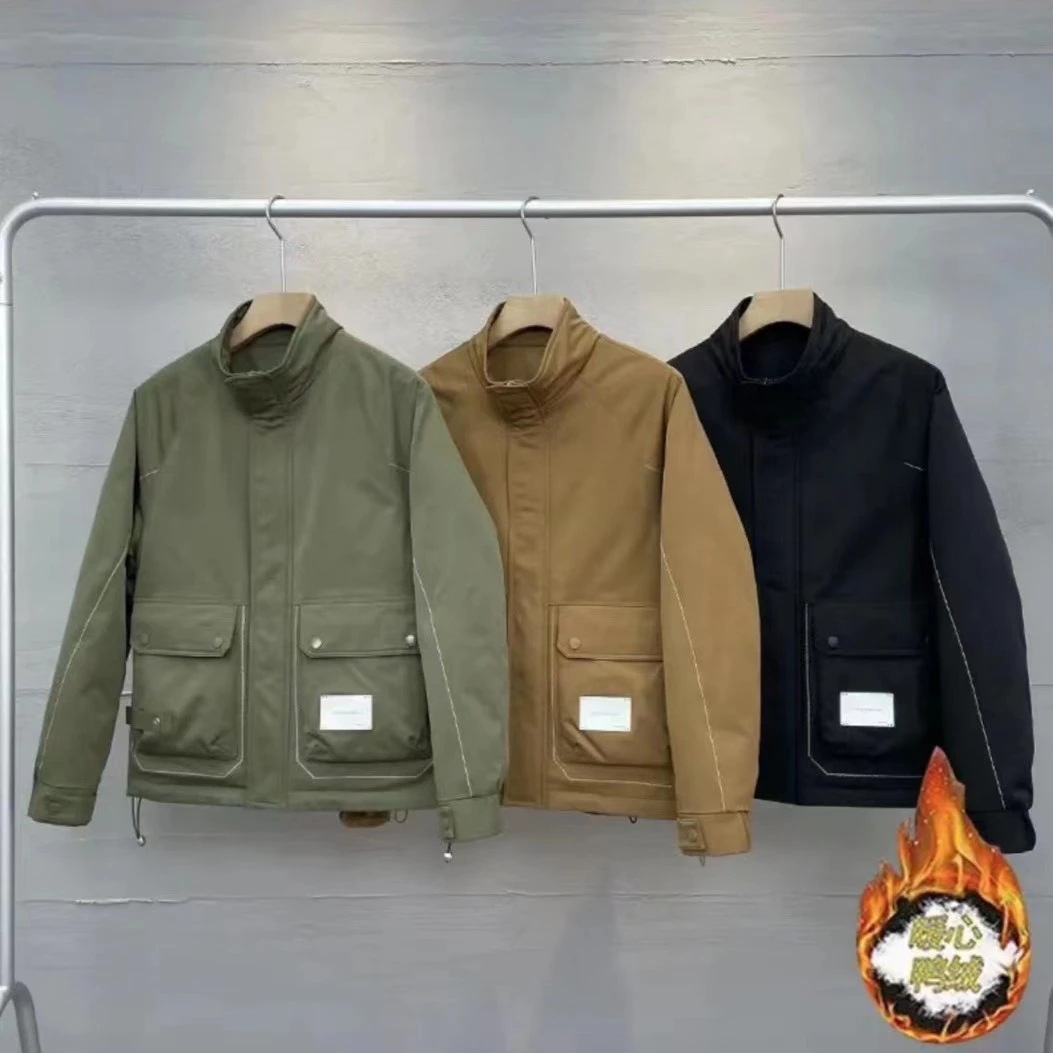 【工装立领】9911-冬季加厚工装立领羽绒服