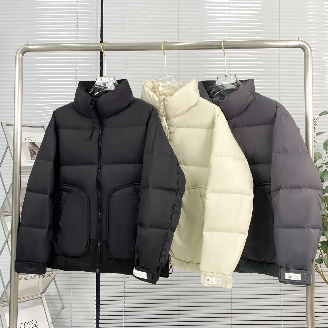 【仓库有货 免洗90绒】5110-冬季新款立领免洗保暖羽绒服W