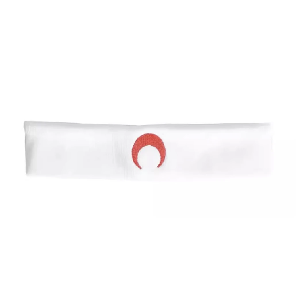 全新未使用/Marine Serre 刺绣月亮白色女士发带