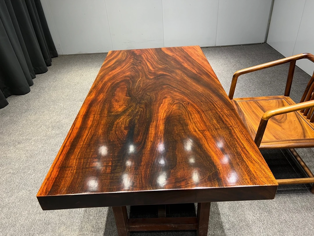 「36号」非洲绿心檀 165×83×7.5全方边实木大板(不包邮)
