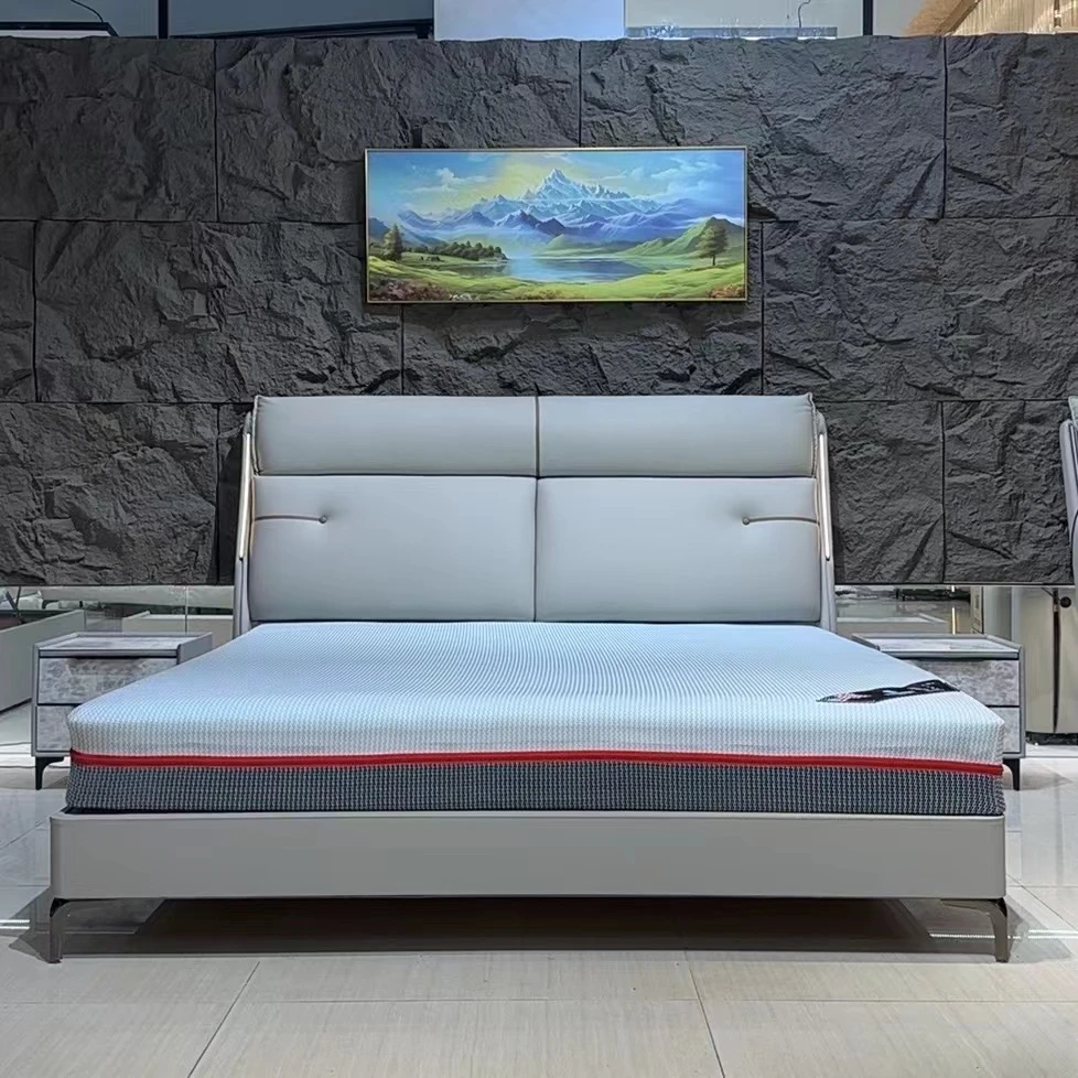 【24年新款】意式极简主卧大床#t003