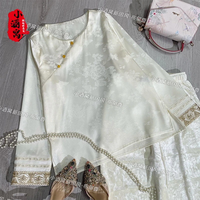 [寻]小酒窝新国风 气质T恤打底衫上衣-63/125