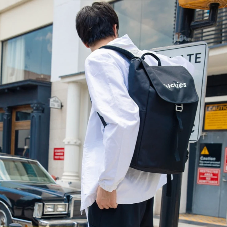 Dickies双肩包 带盖双肩包 男女情侣款 DK009703