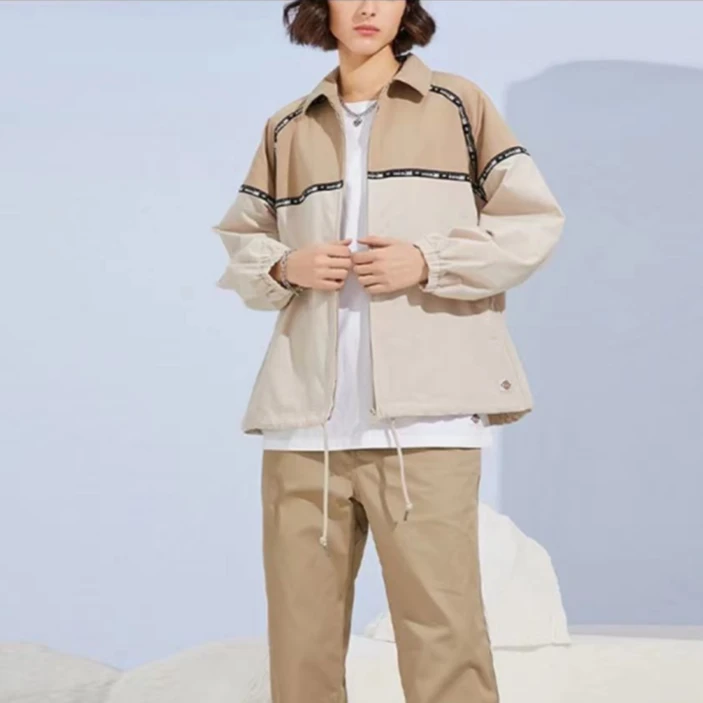 Dickies拼接翻领拉链夹克女男可穿款春夏季DK010232