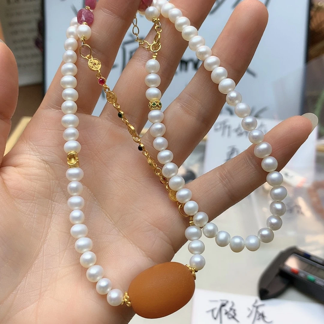 【闪购商品】淡水珍珠颈饰未镶嵌