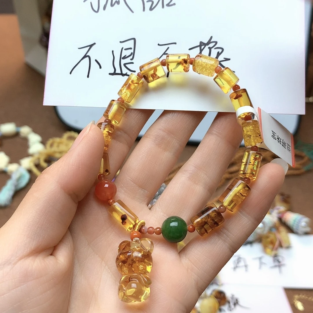 【闪购商品】琥珀手链未镶嵌169