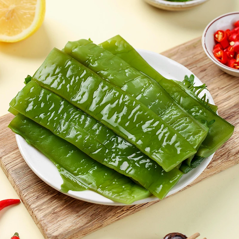 盐渍海白菜裙带菜海藻裙带梗海带火锅凉拌串商用食材含箱5斤深海