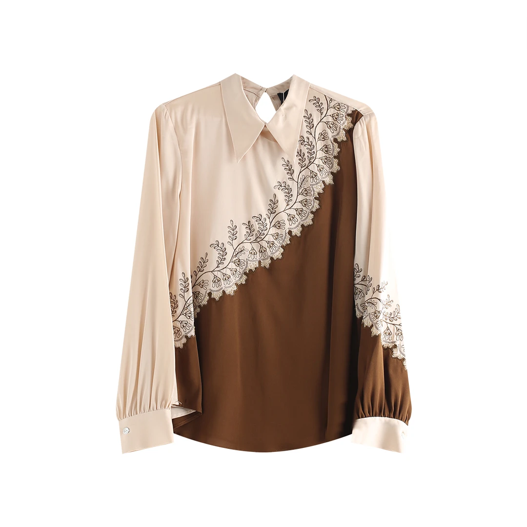 新款桑蚕丝衬衫 SZCH-22106