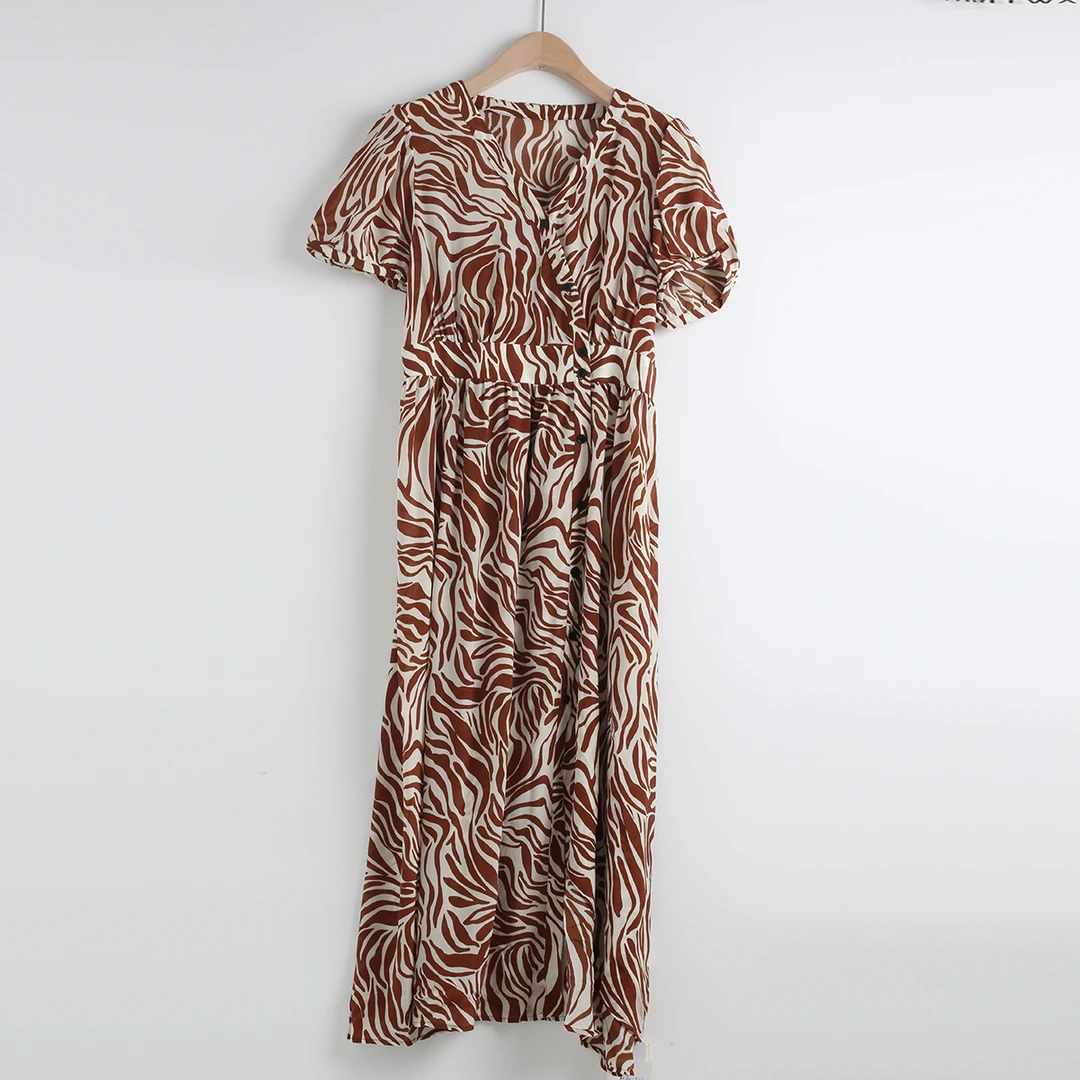 新款桑蚕丝连衣裙 GSC-Y707