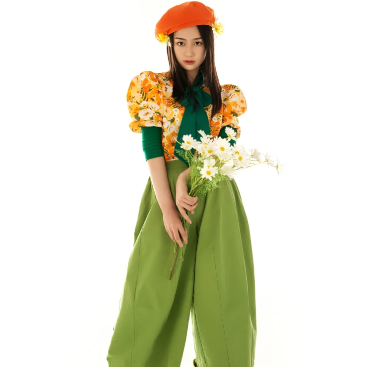 儿童摄影主题服装潮童走秀洋气影楼拍照衣服2023年米蒂贝儿12岁