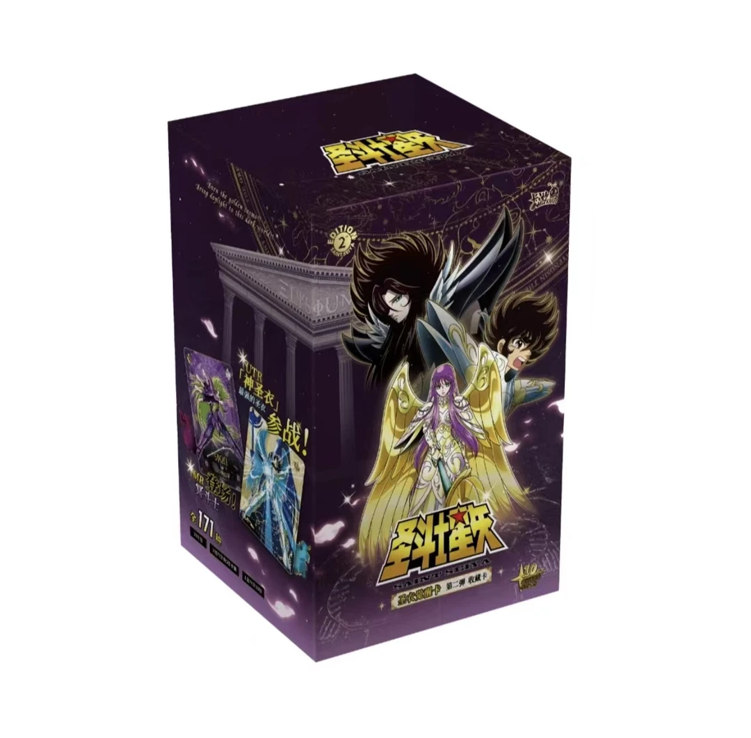 卡游【拆盒】圣斗士星矢-圣衣觉醒卡第二弹收藏卡牌