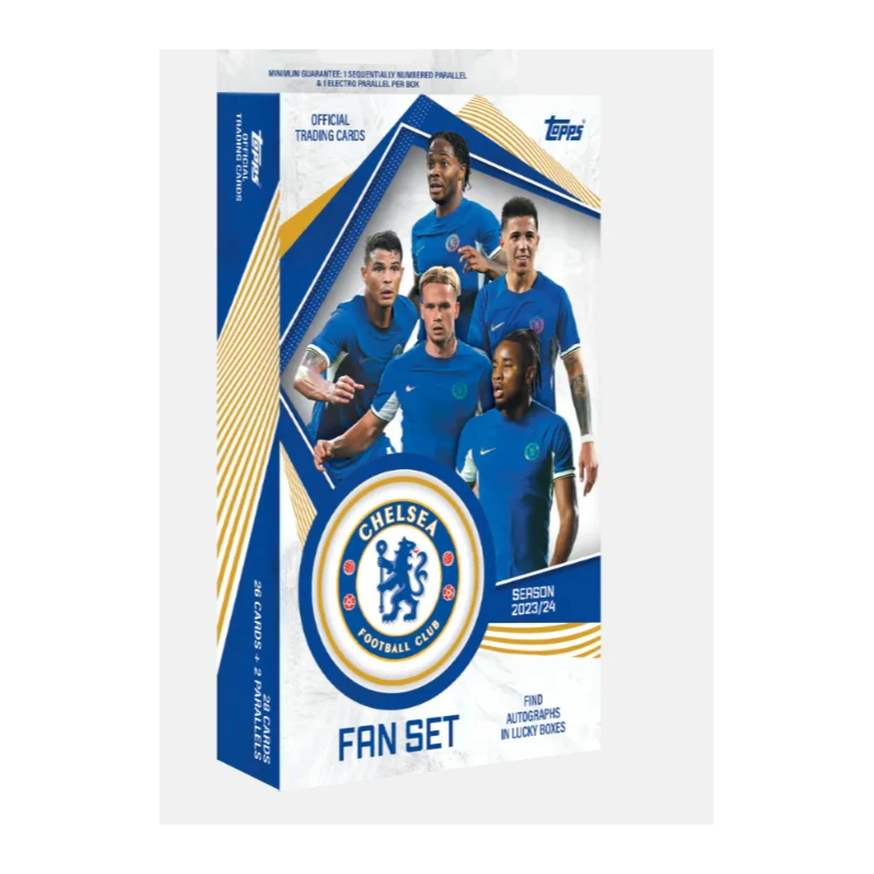 23/24 Topps Chelsea 切尔西球迷队盒球星卡 单盒 （带拆）
