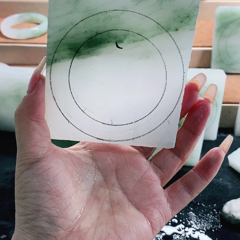 【闪购商品】石英质玉珠宝半成品未镶嵌才**全定制不退不换