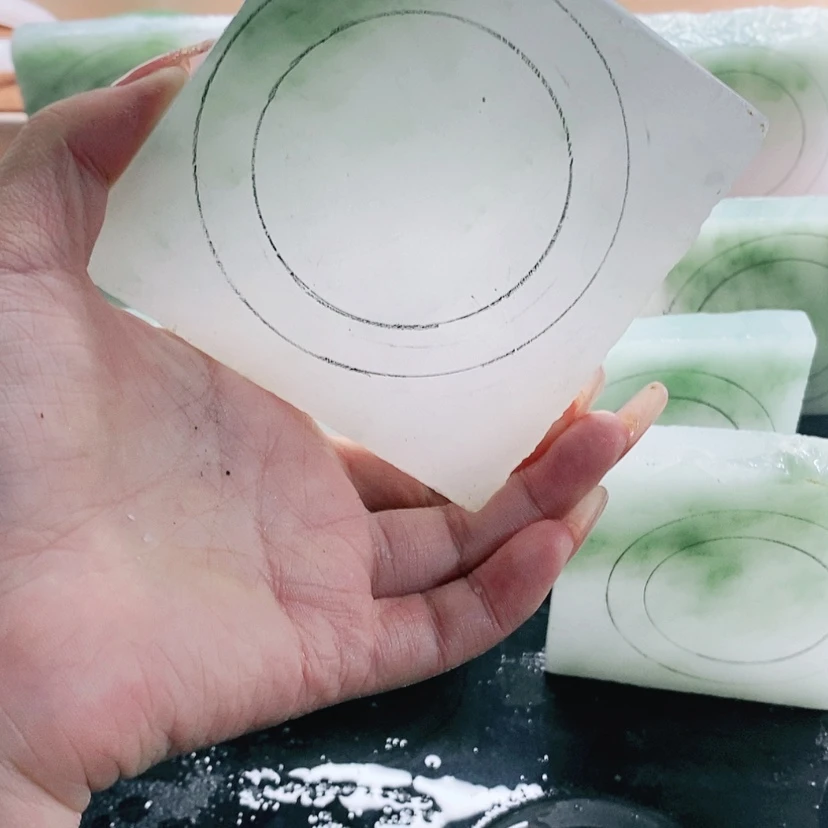 【闪购商品】石英质玉珠宝半成品未镶嵌乐*咪定制不退不换