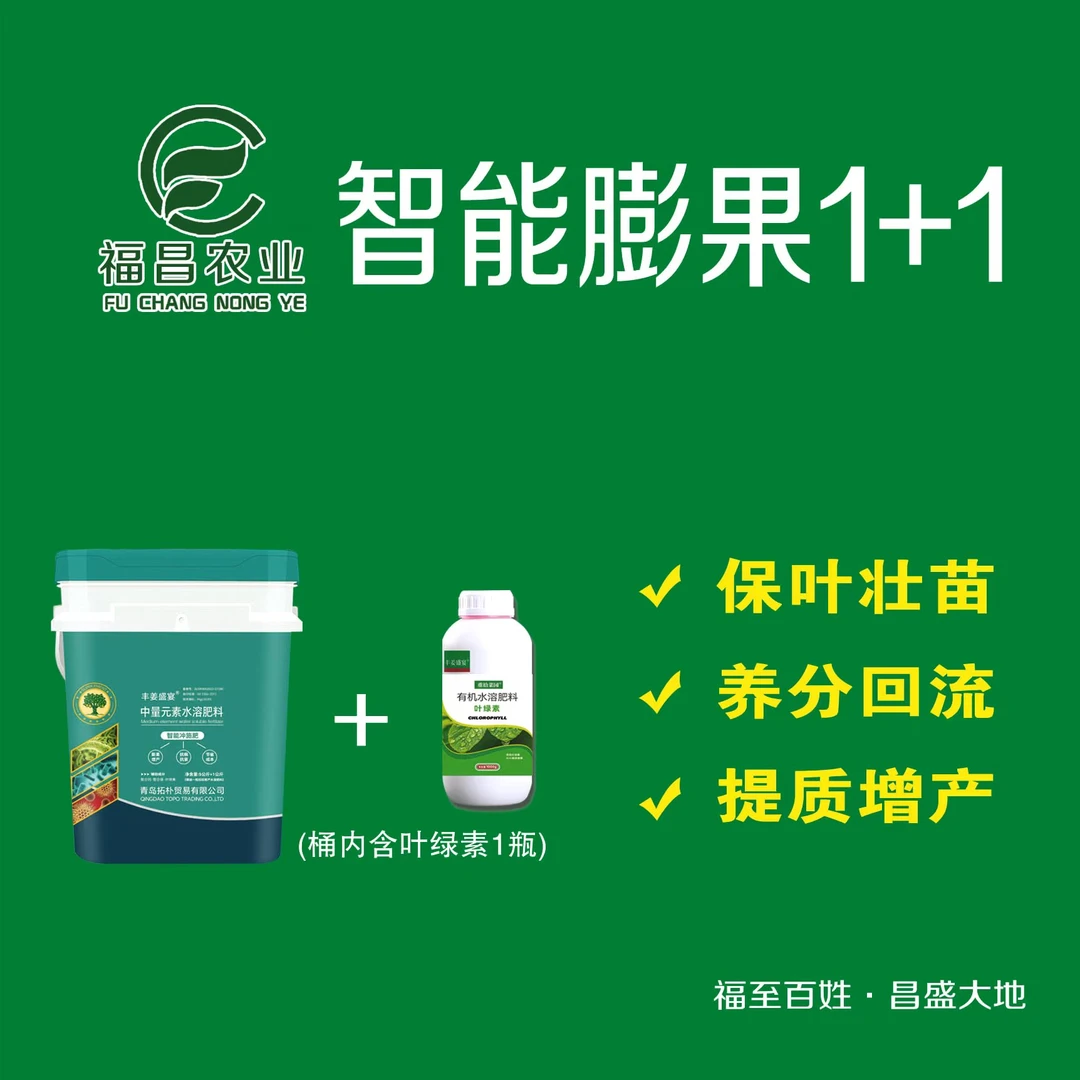 丰姜盛宴智能冲施肥 促进大量元素吸收 促进膨大 增加干物质