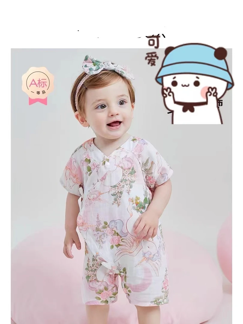 【主播展示】备注编码宝宝婴幼新款哈衣连体衣