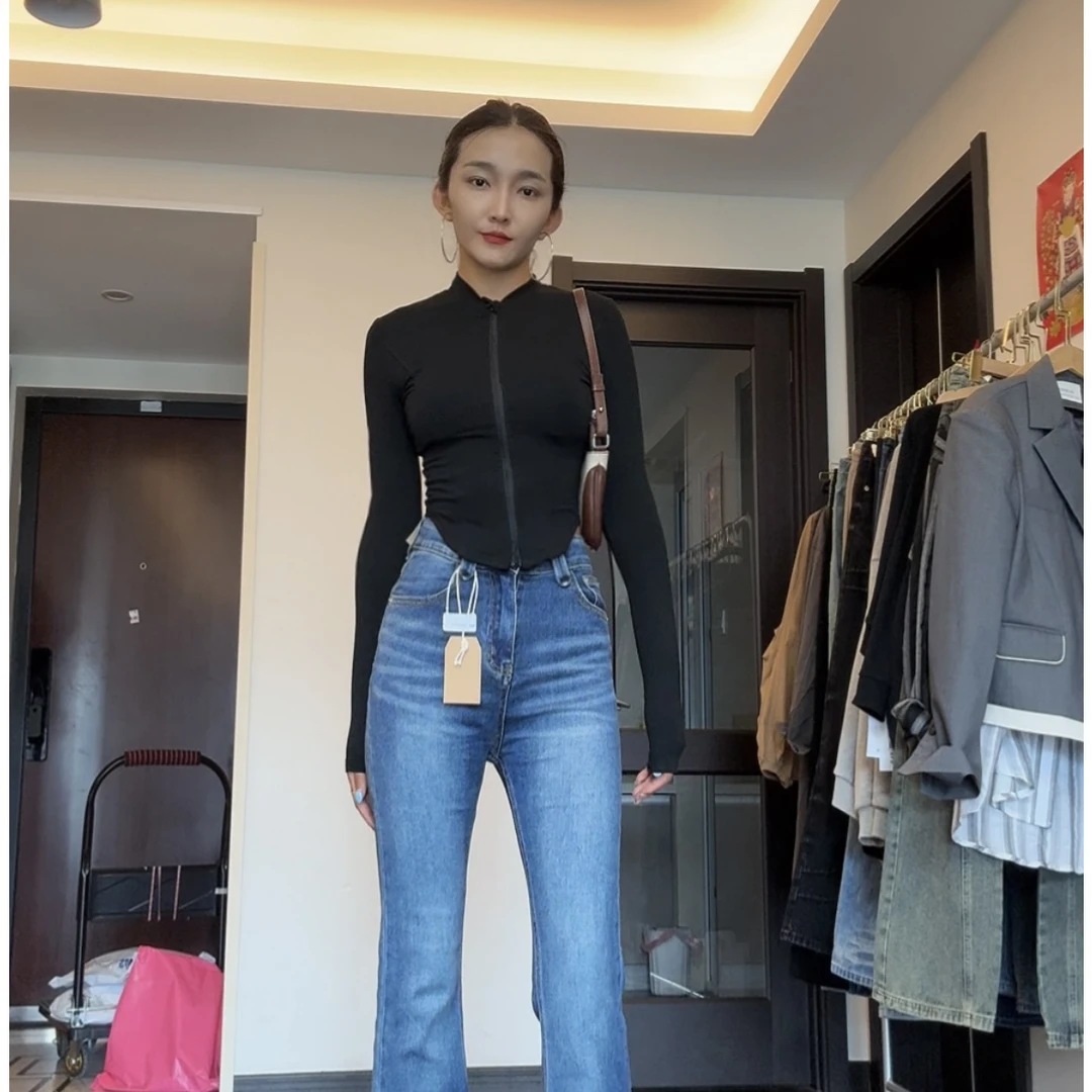 百搭黑白针织韩版外套