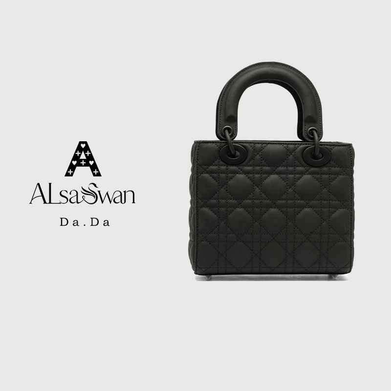 Alsa swan新款高奢【经典时尚】新款磨砂单肩手提包（大大高定）z-481