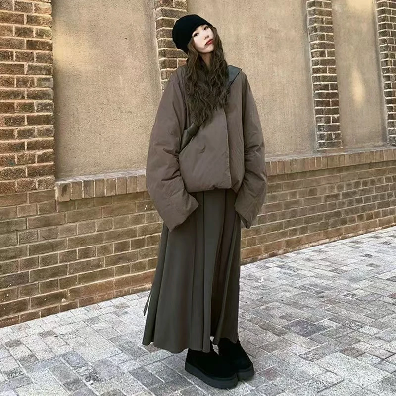 日常慵懒 超舒适row风慕斯套装女冬新款两件套8270