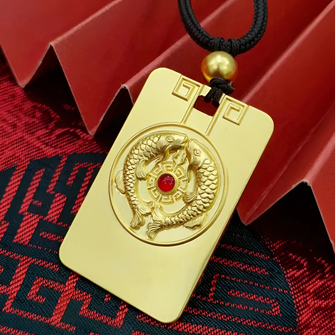 周大生吉祥布达拉宫吊坠吉庆有余吉祥如意古法足金挂坠生日礼物女