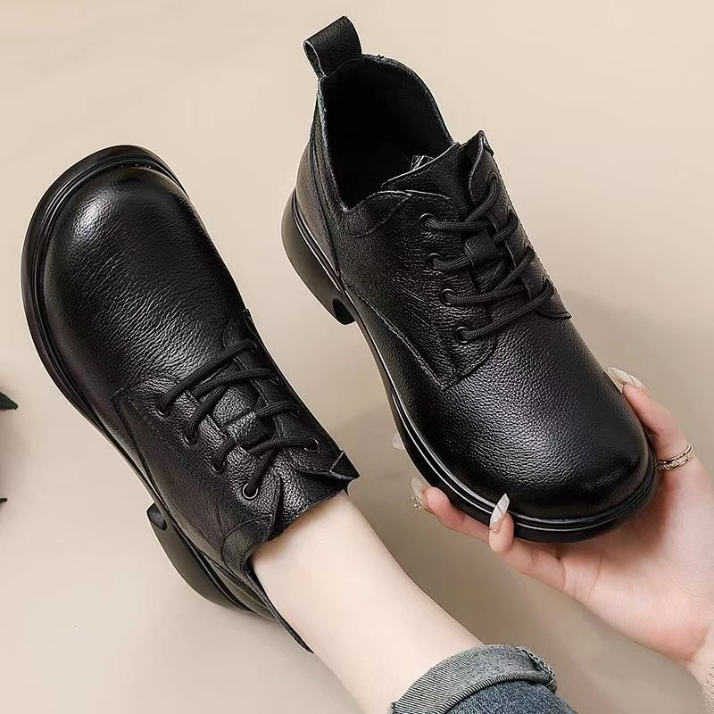 158-1黑色单里断码清仓真皮短靴马丁靴