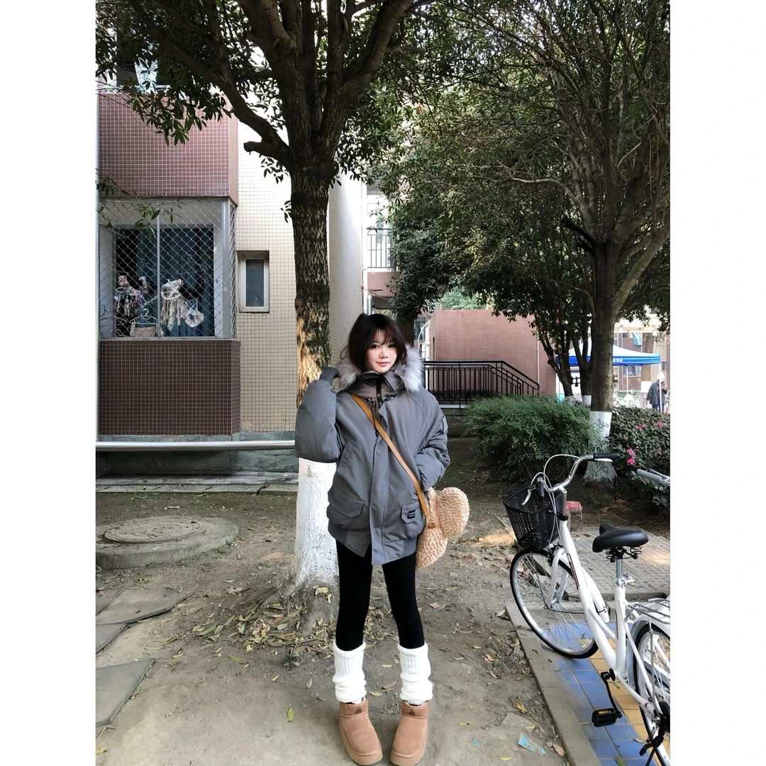 高街棉服女冬季新款美式派克服学生vibe工装棉衣棉袄外套女