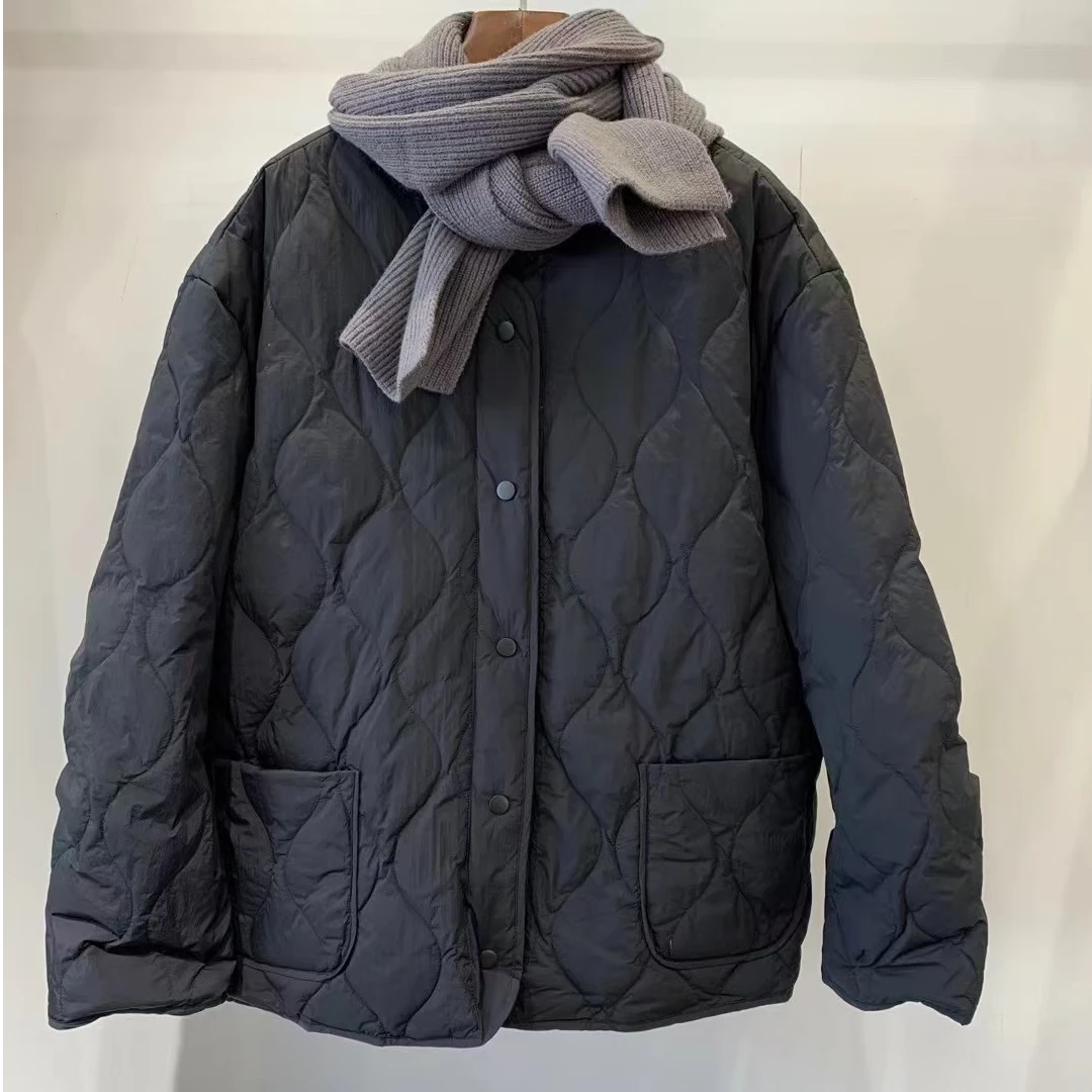 2024秋冬极简风大码棉服