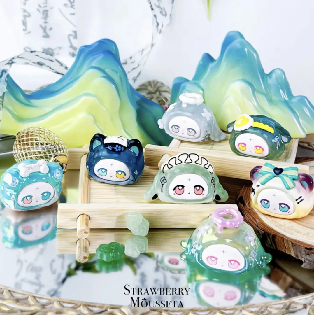 【拆盒】白日梦春熙云锦萌粒系列盲盒潮玩可爱摆件