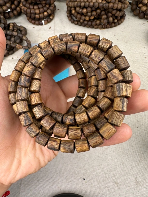 奇楠沉香金沙叶桶卡7多样性发一条