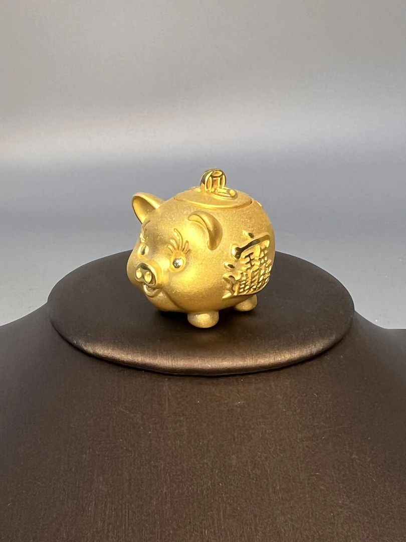 【东豪凯哥】 足金真金可爱萌萌存米小金猪8.30g 10.51g 11.51g