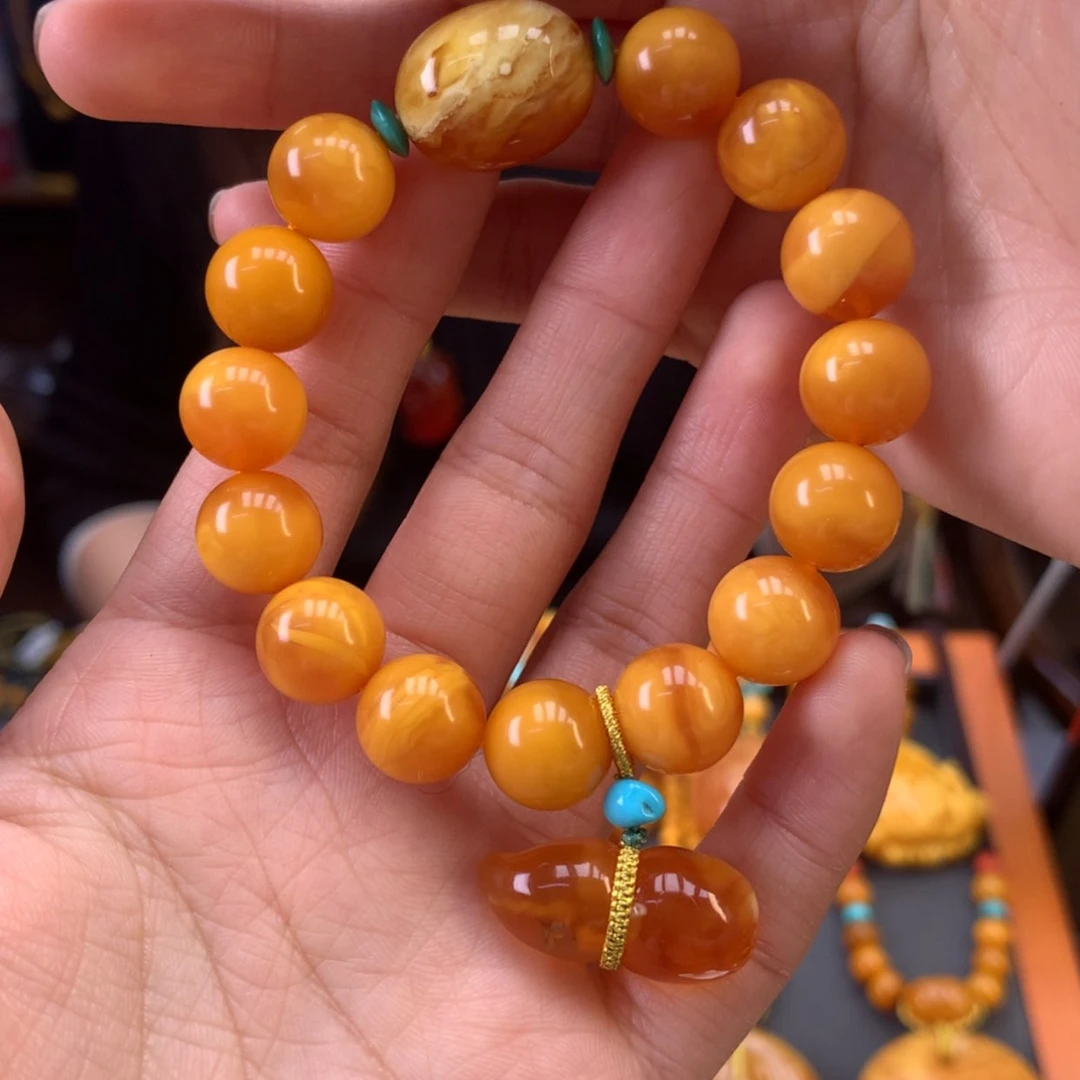 【闪购商品】蜜蜡手串未镶嵌