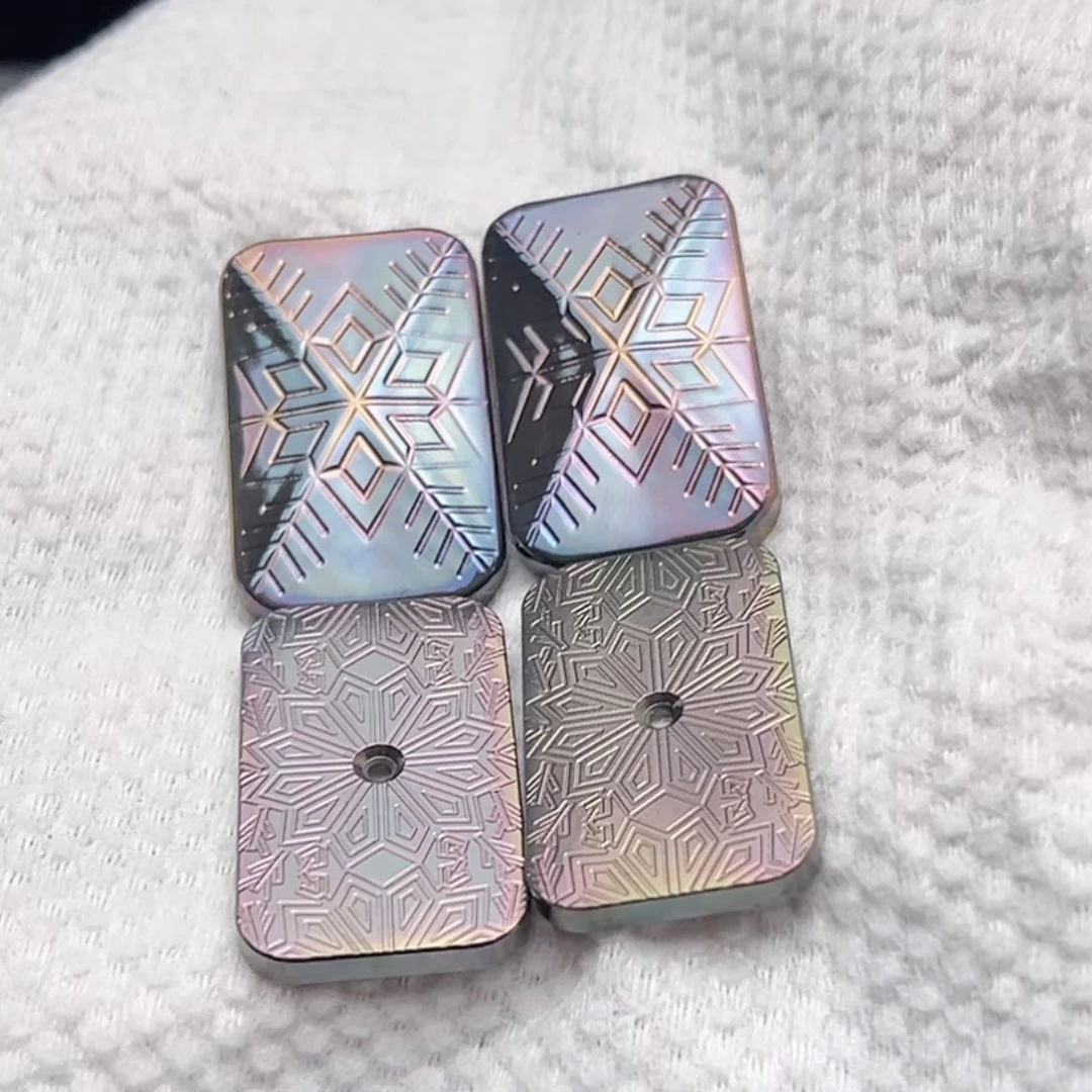 躁动X4无限位金属特材磁力EDC音叉啪啪币叮叮牌指尖陀螺解压潮玩