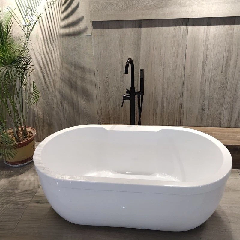 新款安装浴缸家用小户型老人可移动独立式水疗迷你亚克力成人浴盆