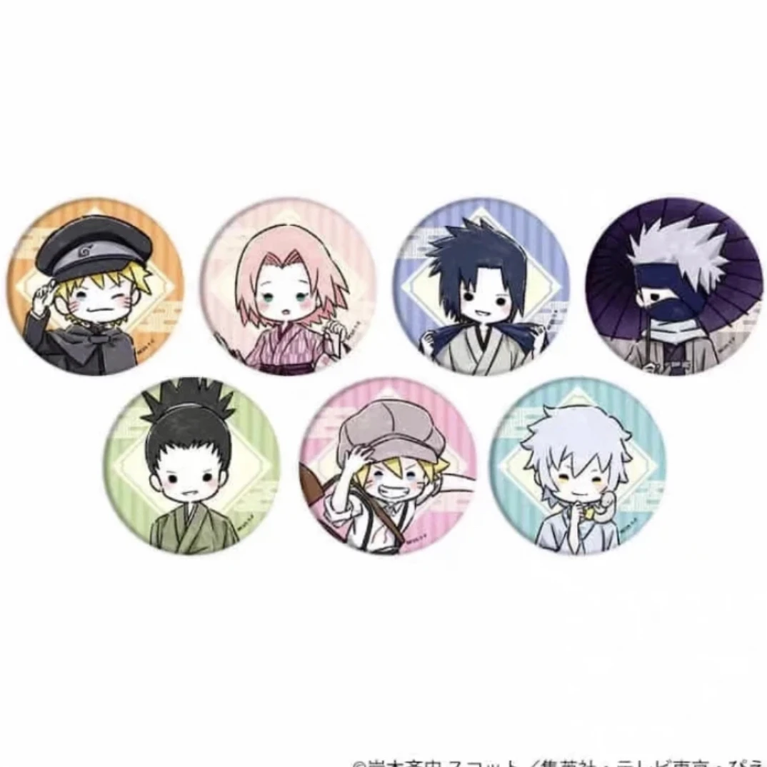 日谷 火影忍者 复古大正吧唧【盲盒产品 默认代拆】