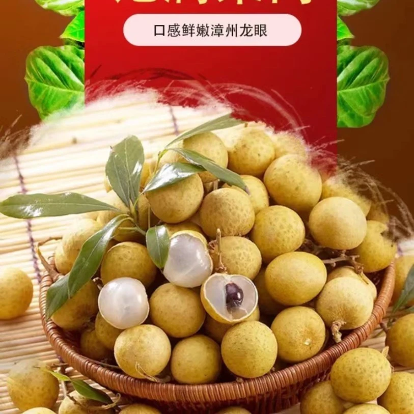【顺丰包邮】福建漳州十年老树石峡储良草铺龙眼桂圆新鲜采摘